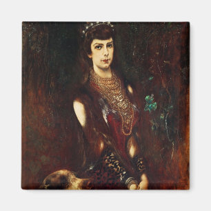 Empress Elizabeth of Austria, 1883 Magneet