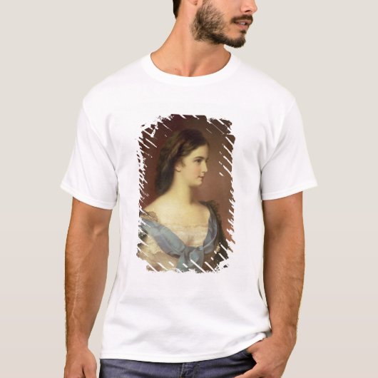 Empress Elizabeth of Bavaria als jonge vrouw T-shirt (Voorkant)