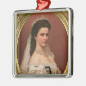 Empress Elizabeth of Bavaria in het Hongaars Metalen Ornament (Links)