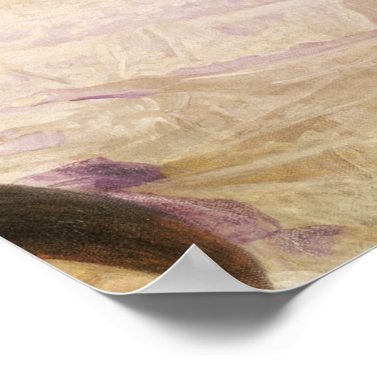 Empress Eugenie en haar Dames in Waiting Poster (Hoek)