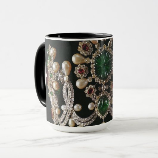 EMPRESS FARAH CROWN COFFEE MUG (Devant gauche)