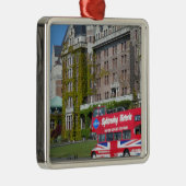 Empress Hotel, Victoria, BC Metalen Ornament (Rechts)