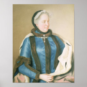 Empress Maria Theresa van Oostenrijk, c.1770 Poster