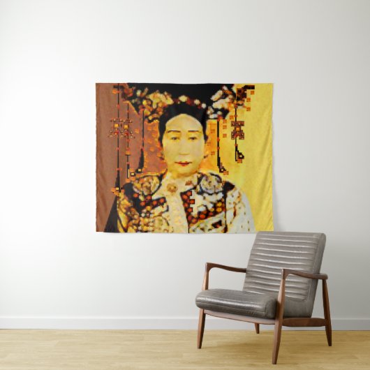 Empress of China art Wandkleed (In Situ (horizontaal))