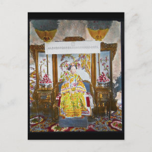 Empress of China  Glass Slide Briefkaart