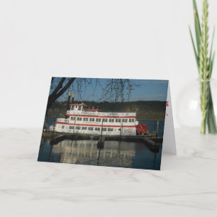 "EMPRESS Riverboat" Birthday Card Kaart