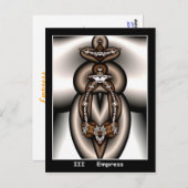 Empress Tarot Card Briefkaart (Voorkant / Achterkant)