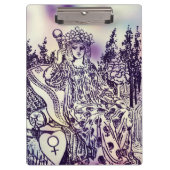 Empress Tarot Card Klembord (Voorkant)