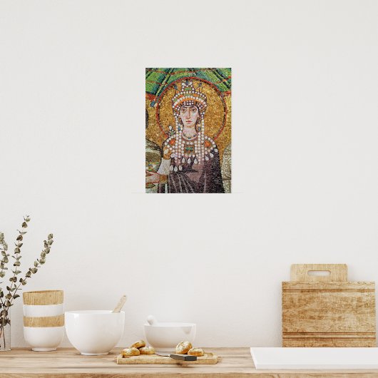 Empress Theodora Poster (Keuken)