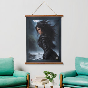 Empress Vampire Hunter AI Concept Art van Xzendor7 Hangend Wandkleed