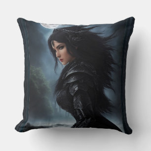 Empress Vampire Hunter AI Concept Art van Xzendor7 Kussen