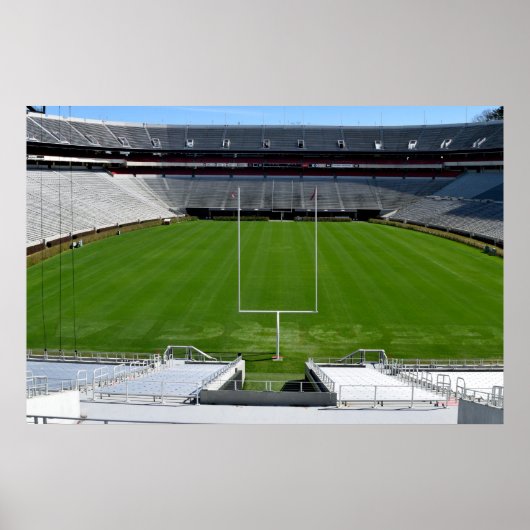 Empty College Football Stadium Poster (Voorkant)