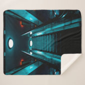 EMPTY ESCALATOR SHERPA DEKEN (Voorkant (horizontaal))