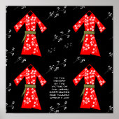 EMPTY KIMONOS POSTER (Voorkant)