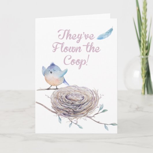 Empty Nest Announcement Aankondiging (Voorkant)