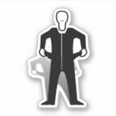 Empty Pockets Sticker (Voorkant)