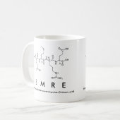 Emre nom de peptide mug (Devant gauche)