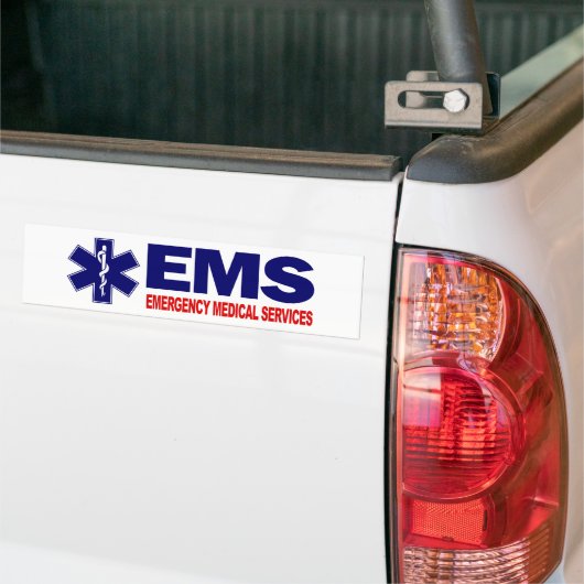EMS 3 BUMPERSTICKER (Op Truck)