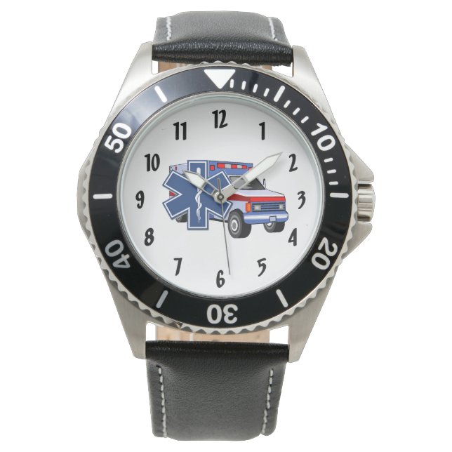 EMS Ambulance Horloge (Voorkant)