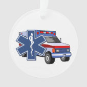 EMS Ambulance Ornament (voorkant)
