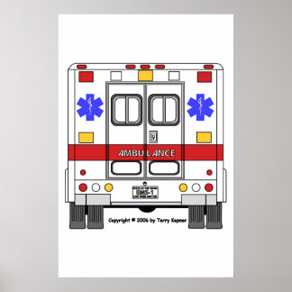 EMS-ambulance Poster