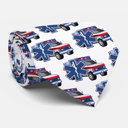 EMS Ambulance Stropdas (Opgerold)