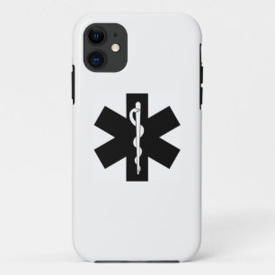 EMS-ambulanceverpleegkundige Ster iPhone 11 Hoesje
