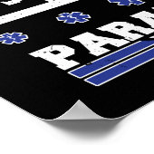 EMS Emergency Future EMT daarna Paramedic Student Poster (Hoek)