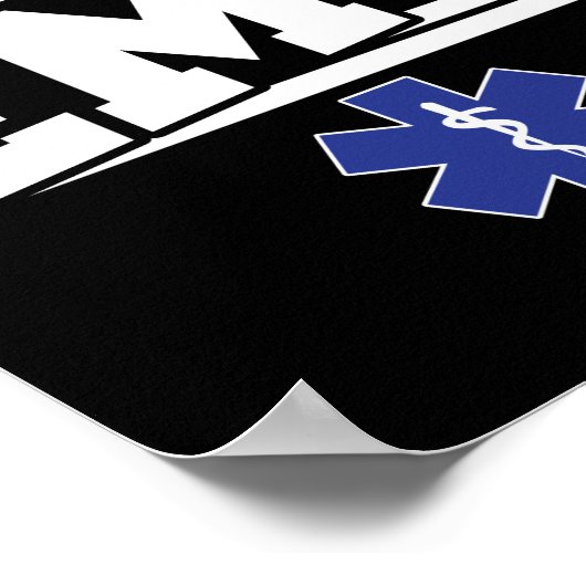 EMS Emergency Future EMT Student Ambulance Poster (Hoek)