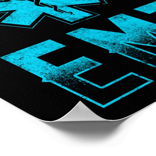 EMS Emergency Future EMT Student Ambulance Poster (Hoek)