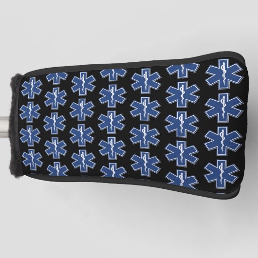 EMS Emergency    LogoGolf Head Hoesje Golfheadcover (Voorkant)