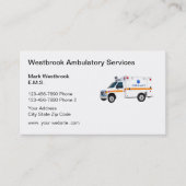 EMS EMergency Médicale Services Carte de visite (Devant)