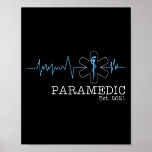 EMS Emergency Paramedic Est. 2021 Student Poster