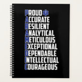 EMS Emergency Paramedic Word Cloud Planner (Voorkant)