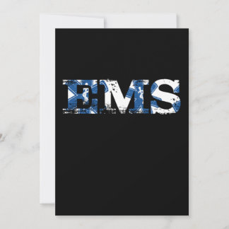 EMS EMT Doctor Paramedic Caduceus Medicine Ambulan Kaart