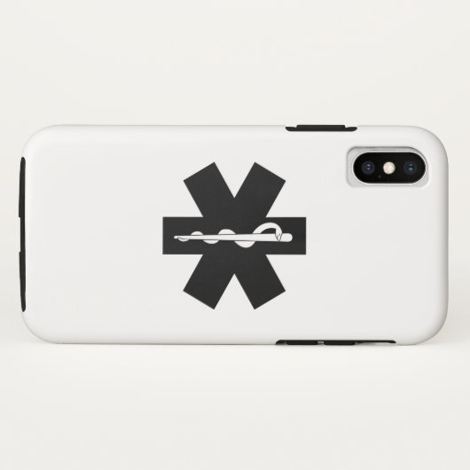 EMS EMT Paramedic Star Case-Mate iPhone Case (Achterkant (horizontaal))