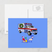 EMS kerstcadeaus Feestdagenkaart (Voorkant / Achterkant)