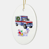 EMS kerstcadeaus Keramisch Ornament (Links)