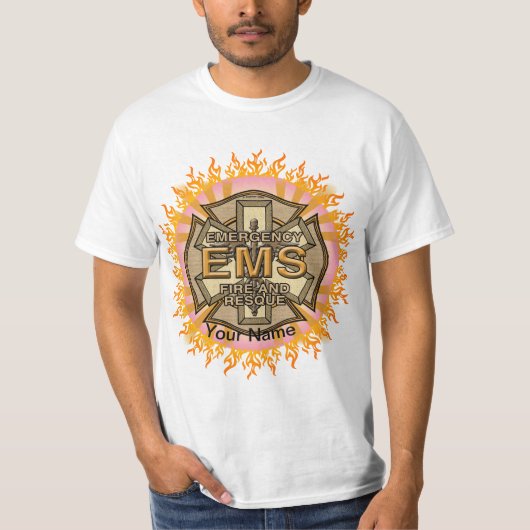 EMS Maltese kruis T-shirt (Voorkant)