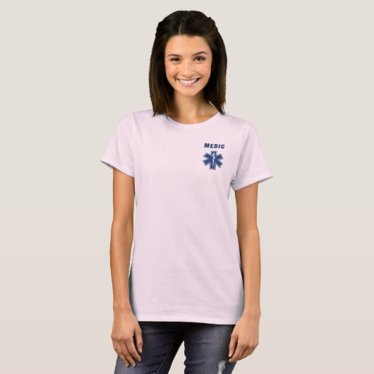 EMS Medische Logo T-shirt (Voorkant volledig)