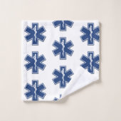 EMS Nooddoekset voor Logo Bad Handdoek (Wasdoekje)