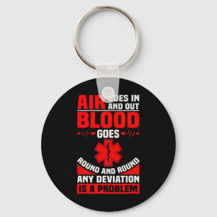 EMS Nurse Quote Ambulance Driver EMT Paramedic HEA Sleutelhanger
