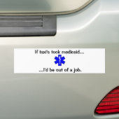 EMS of Taxi Bumpersticker (Op auto)