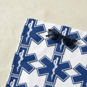 EMS Paramedica en EMT Active Rescue Logo Strandlaken (In situ)