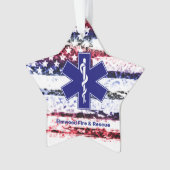 EMS Star Life Logo Ornament (voorkant)
