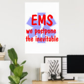 EMS-We stellen het onherstelbare (Star) Poster uit (Thuiskantoor)