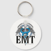 EMT Caduceus Blue Sleutelhanger (Voorkant)