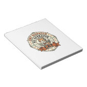 EMT-dispatch 911-operator Cat EMT-dispatch 911-Ope Notitieblok (Schuin)