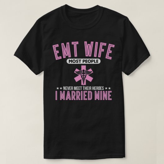 EMT Eerste Responder Paramedic T-shirt (Design voorkant)