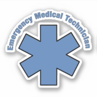 EMT EMS Paramedische Eerste Responders Sticker